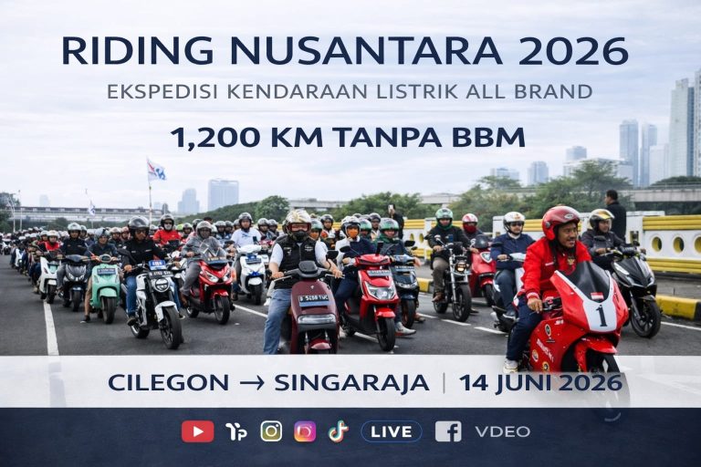 Sambut Pesan Presiden, Elektrik Rakyat Indonesia Bakal Buktikan Kemampuan Motor Listrik Dengan Touring Jakarta Bali
